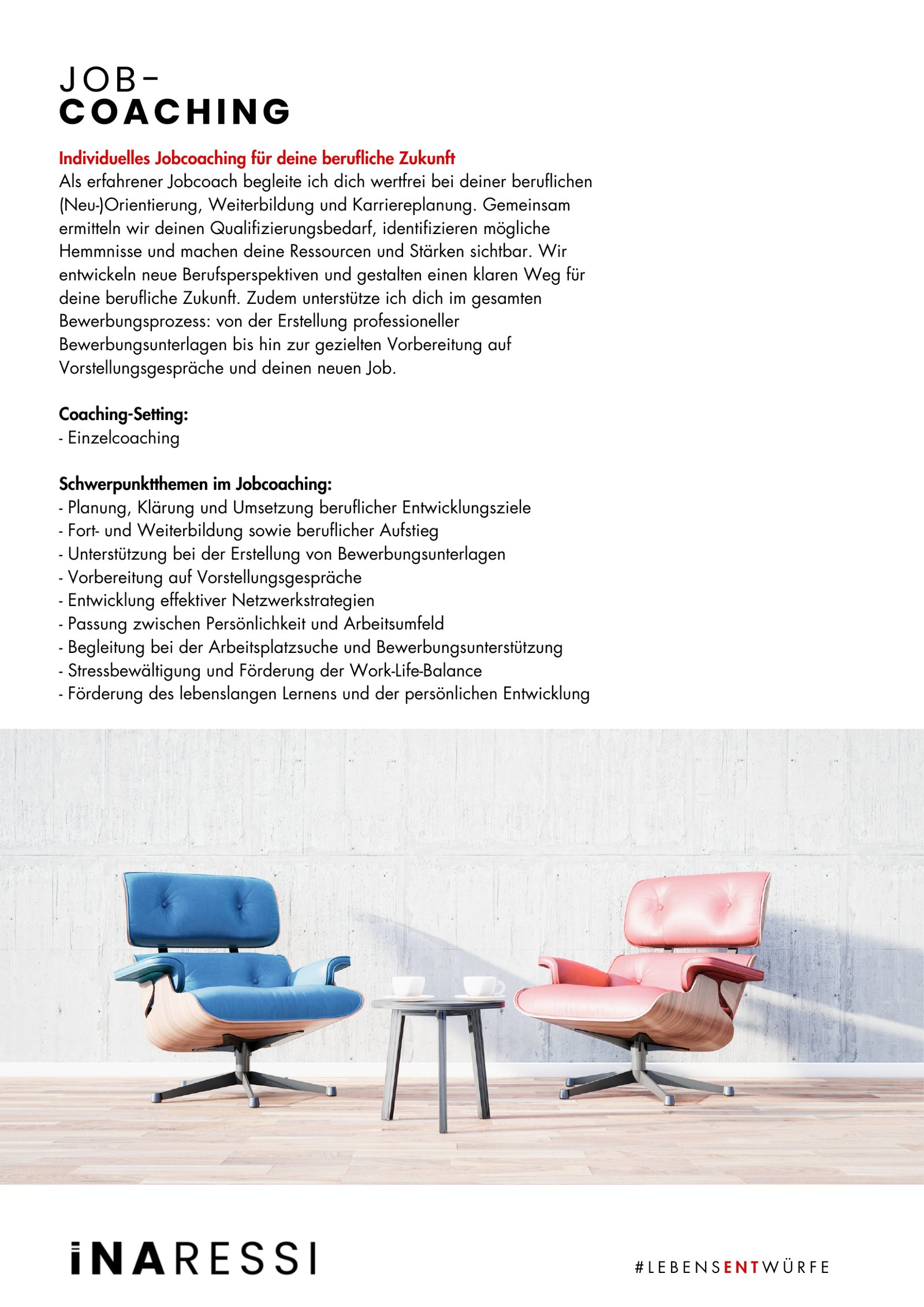 Job-Coaching – Infoblatt