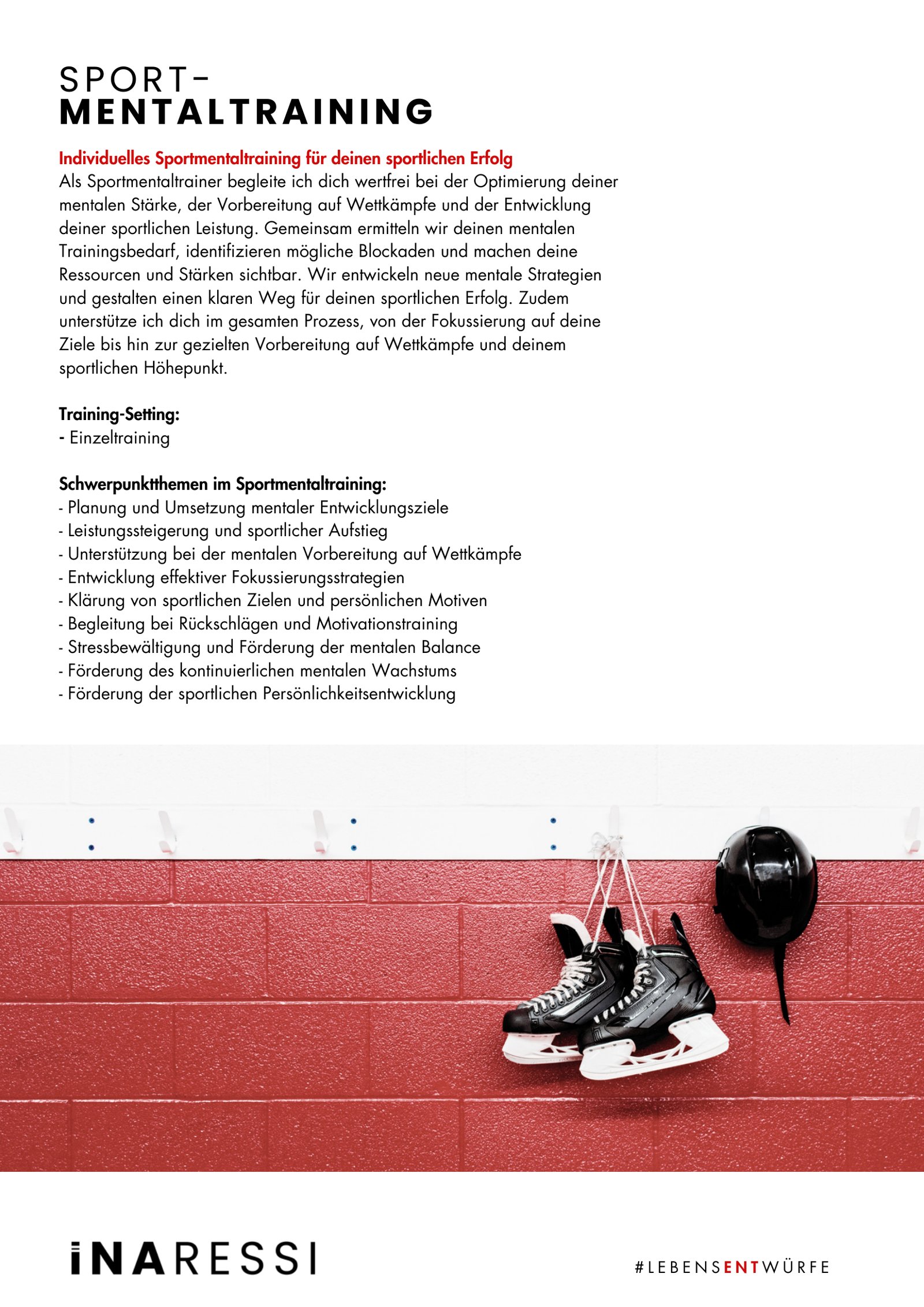 Sport-Mentaltraining – Infoblatt